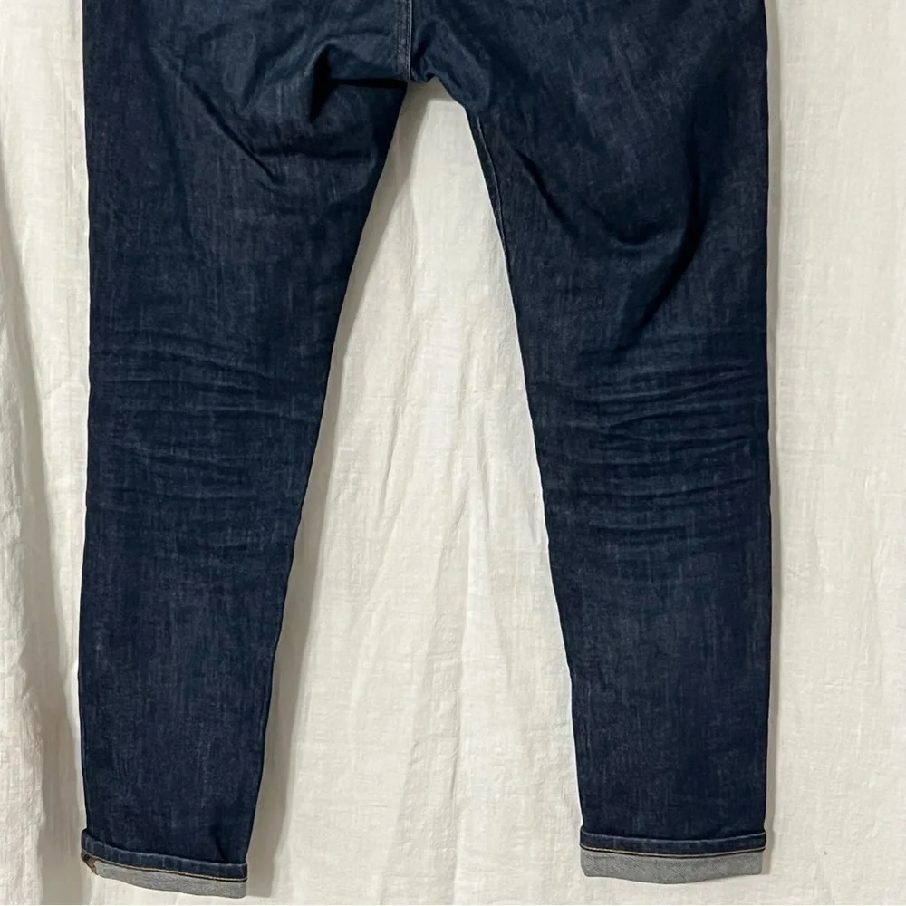 Everlane Men’s Size 32x30 Jeans Skinny Dark Blue Denim Stretch Cotton Ca…